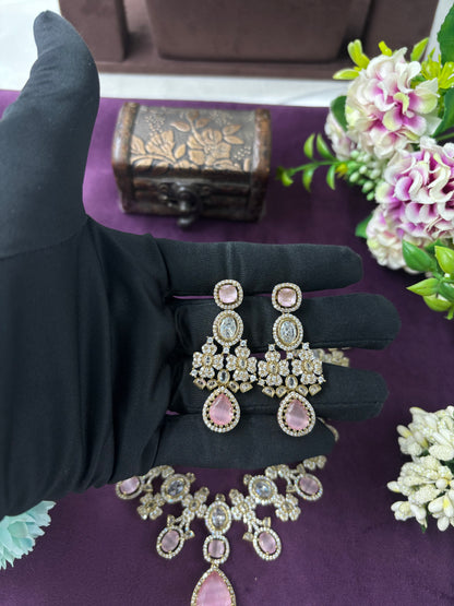 Era Regal Sparkle Victorian Necklace Set.