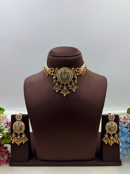 Gunika Heritage Choker Set