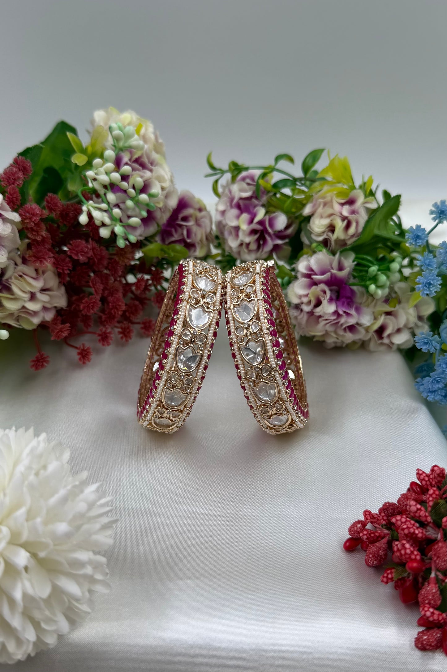 Shraddha Moissanite Bangle (Openable)