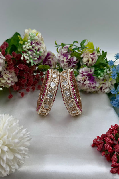 Shraddha Moissanite Bangle (Openable)