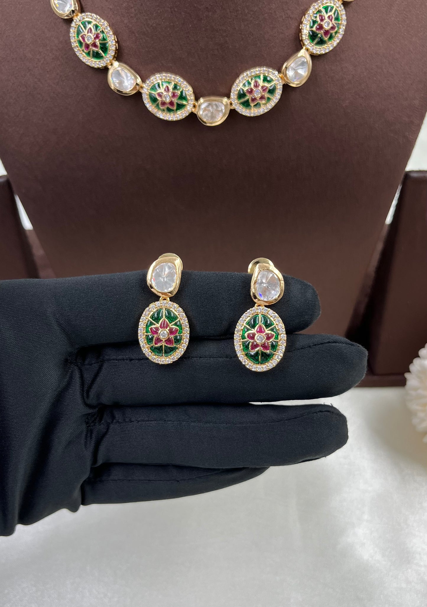 Noor Bahar Moissanite Delicate Necklace