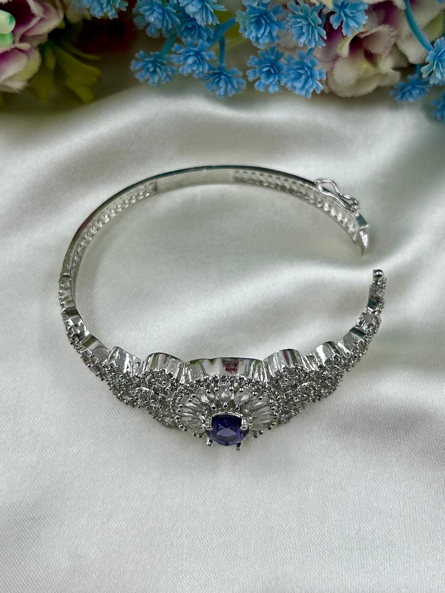 Tanvi American Diamond Bracelet (Openable)