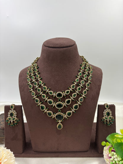 Gulbahar Rani Victorian Layered Necklace