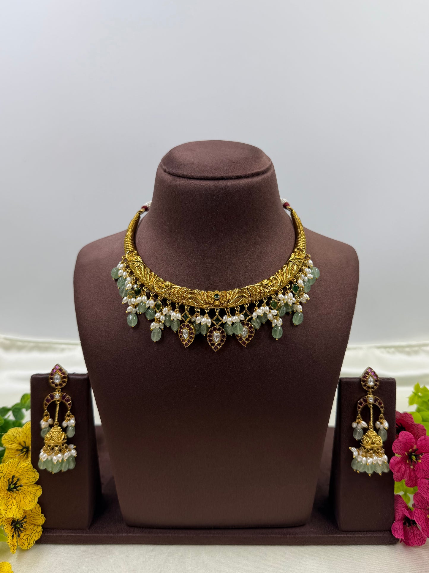 Prapti Traditional Hasli Necklace