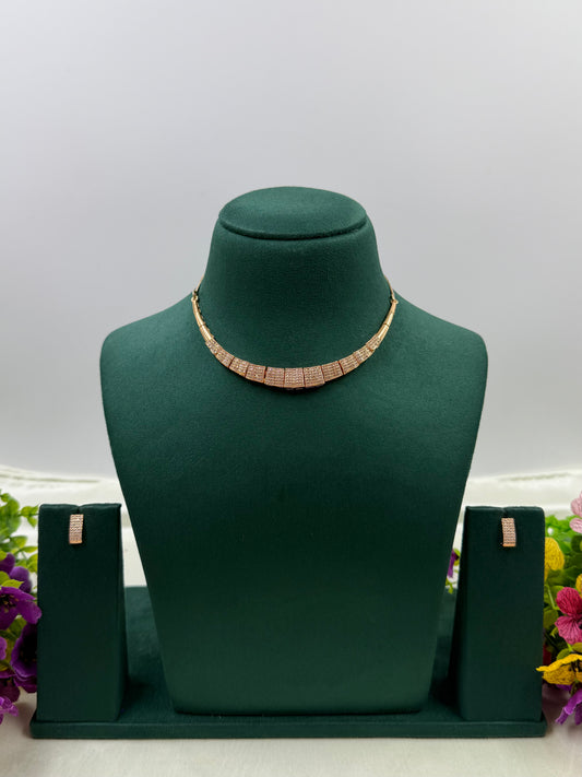 Tanisha Rose Gold Necklace