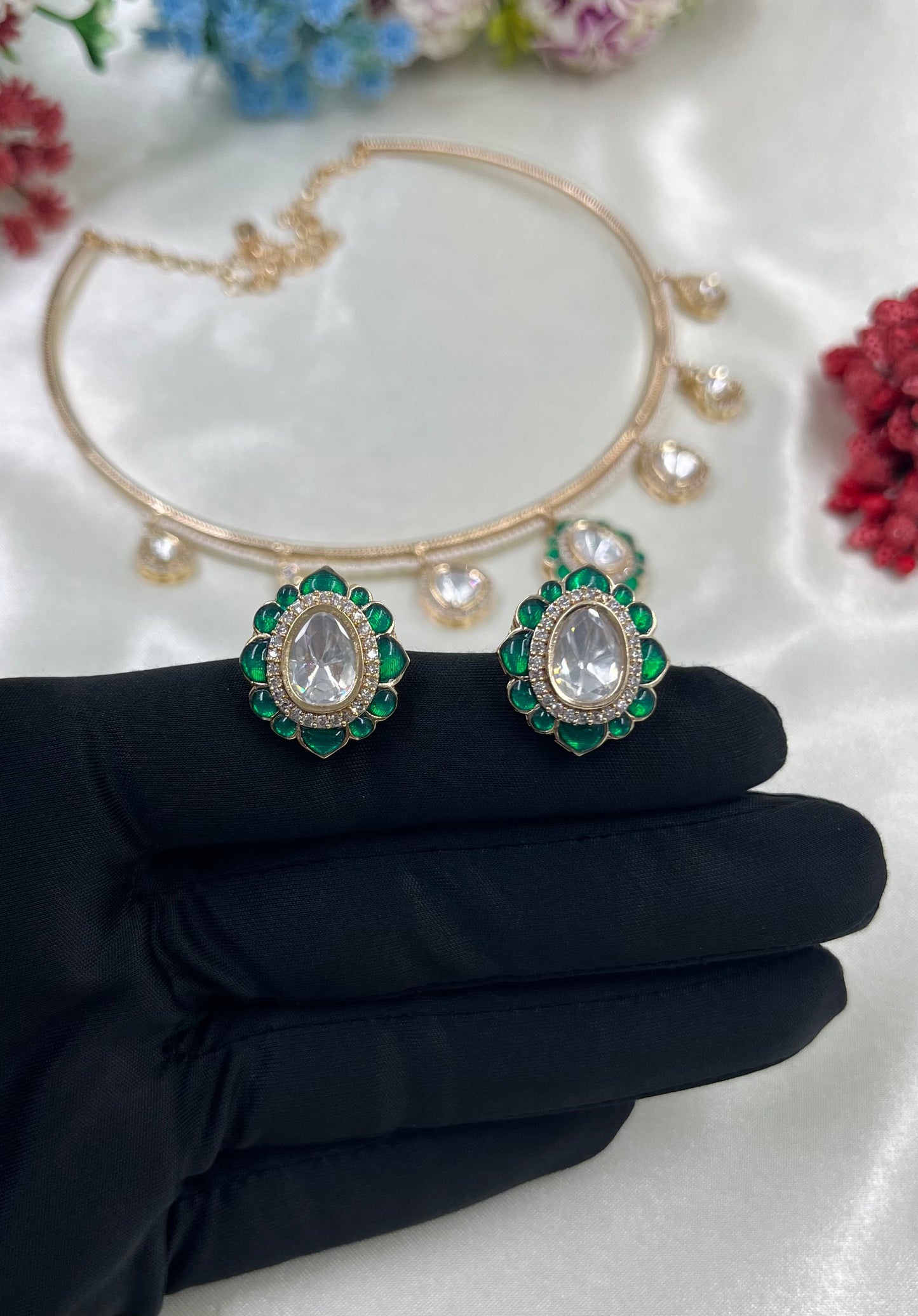Preaya Moissanite Hasli Necklace