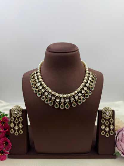 Nidhi Premium Victorian Necklace Set
