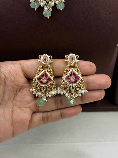 Shreya Heritage Chorski Necklace Set