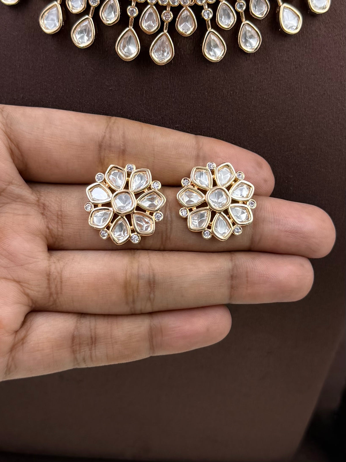 Victoria Moissanite Delicate Necklace Set