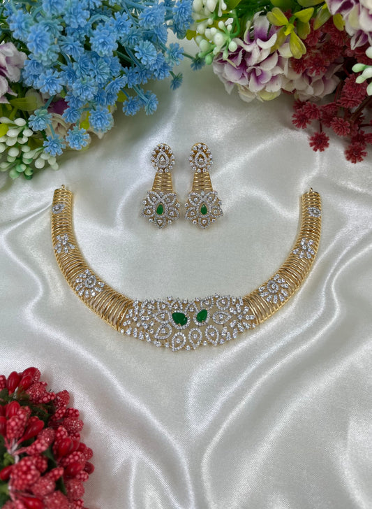 Nilu Traditional Micro Gold Necklace