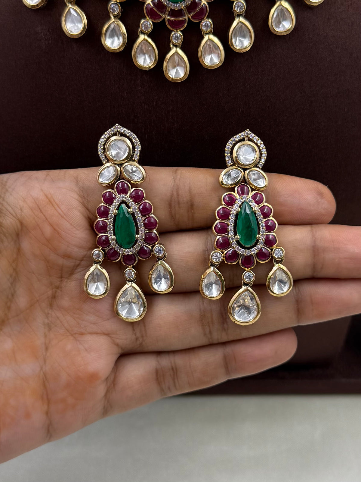 Prapti Victorian Necklace Set