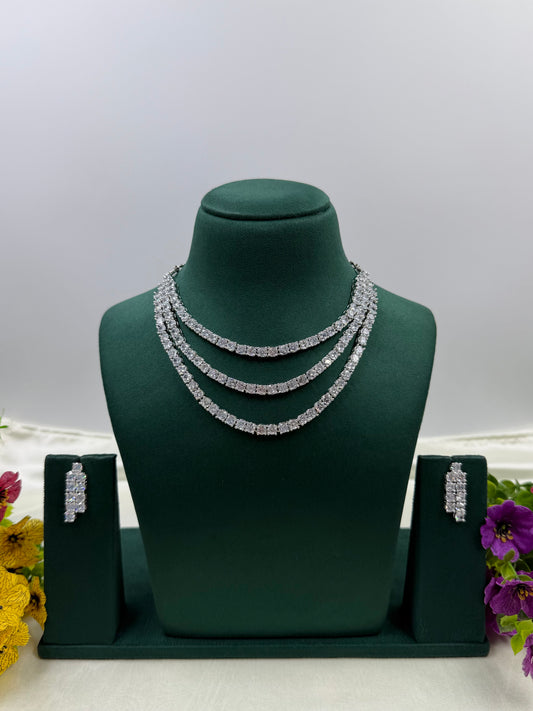 Margaret American Diamond Necklace