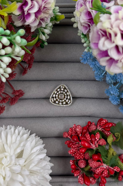 Zarna Victorian American Diamond Ring (Adjustable)