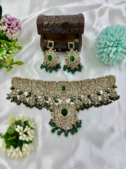 LORA PREMIUM VICTORIAN CHOKER NECKLACE SET