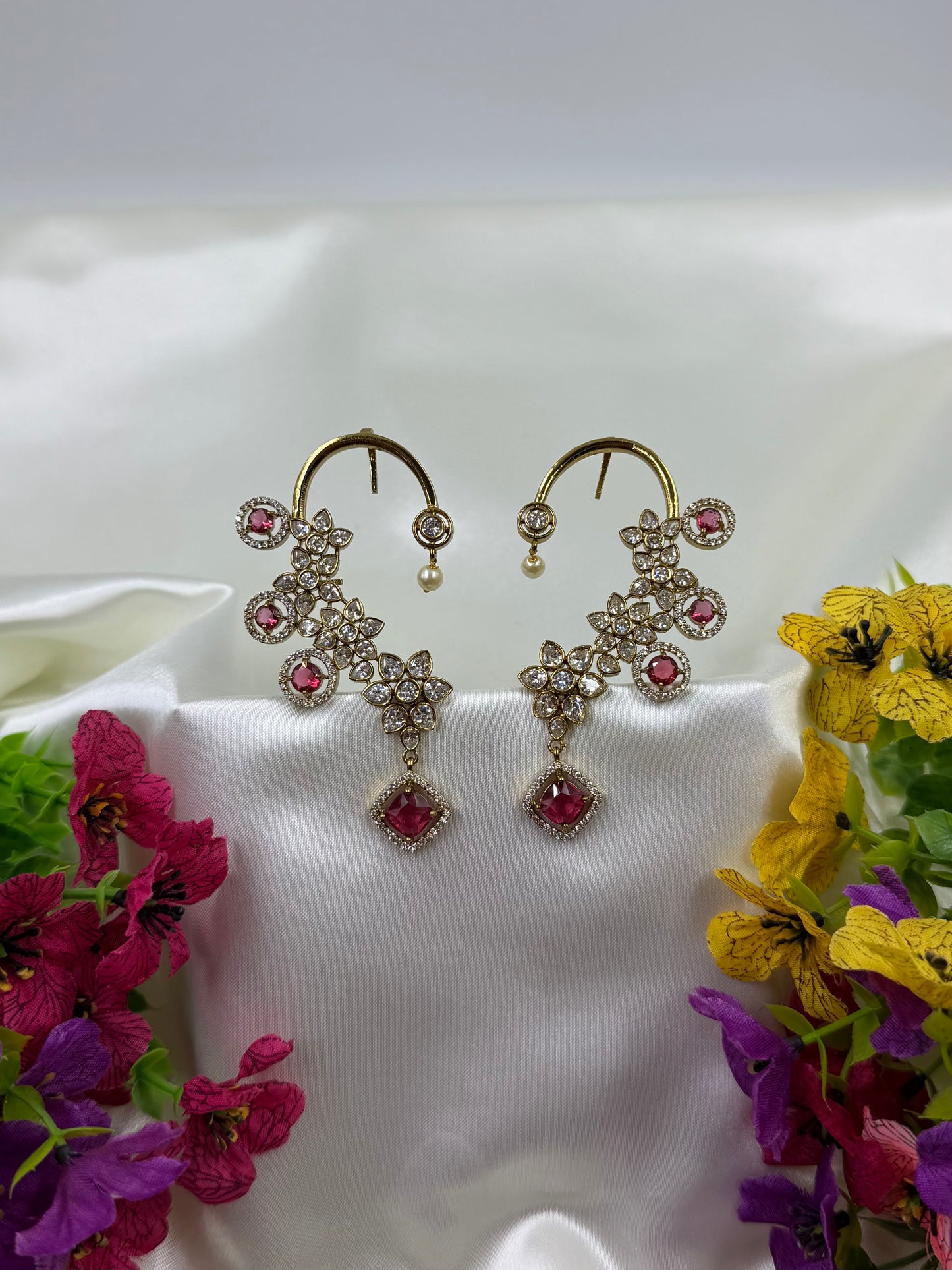 Vinita Victorian Earcuffs