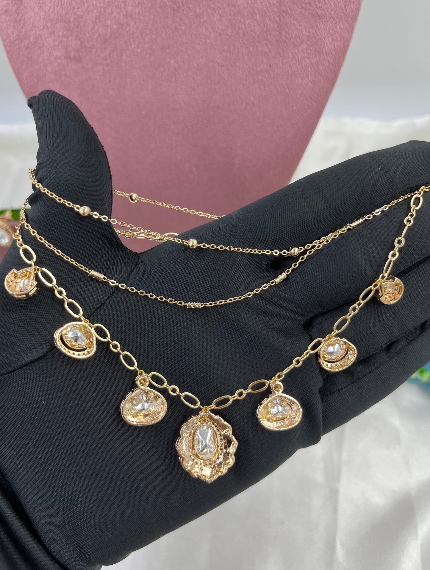 Elyshin Drop Chain Pendent