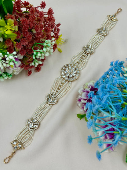 Rohini Moissanite Sheesh Patti