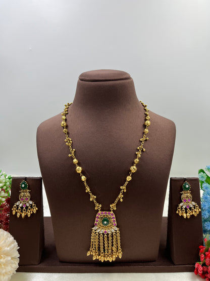 Misty Heritage Semi Long Necklace
