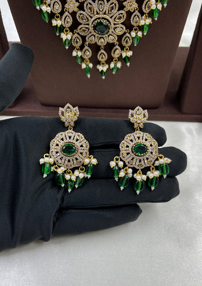 Hansa Victorian Long Necklace Set