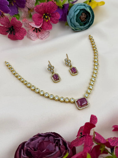 Purvi Victorian Delicate Necklace