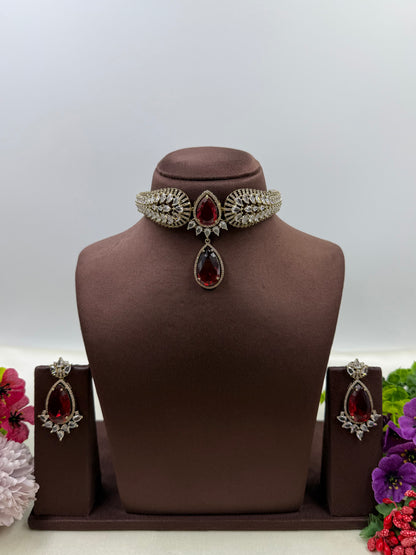 Kirti Premium Victorian Choker Set
