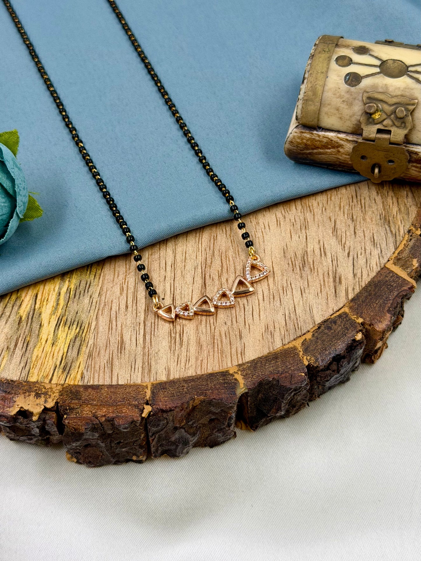 Ambika Rose Gold Mangalsutra