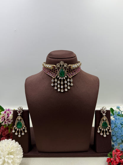 Sunita Jaipuri Kundan Choker Necklace Set