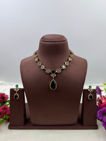 Pooja Victorian Delicate Necklace