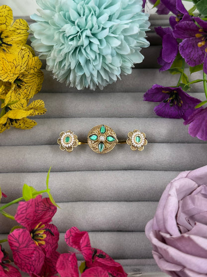 Stuti Heritage Ring (Adjustable)