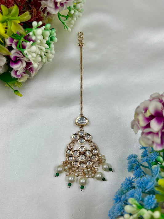 Vedanti Moissanite Mang Tika
