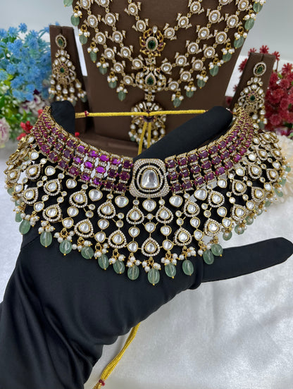 Gulzaar Premium Victorian Combo Bridal set