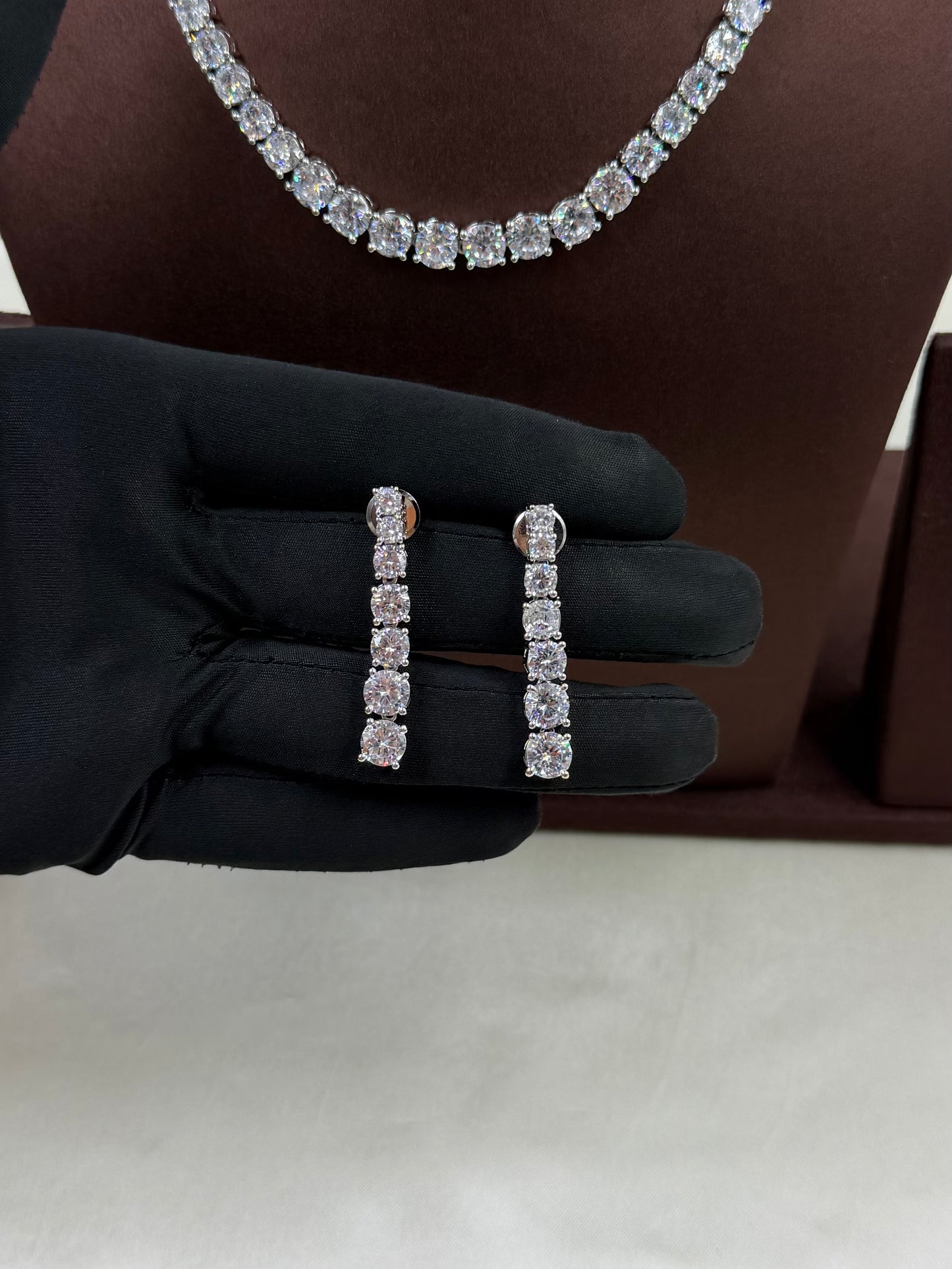 Sophia American Diamond Delicate Necklace