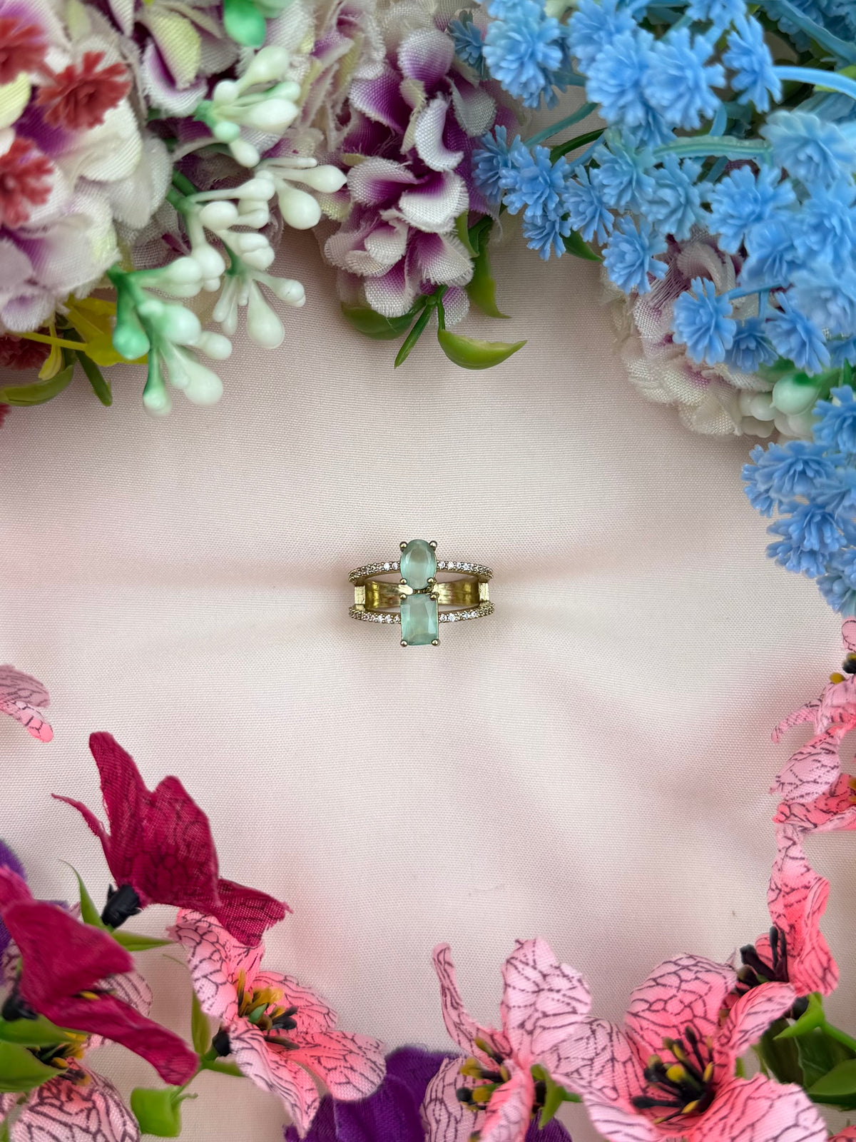 Roshni Victorian Ring (Adjustable)