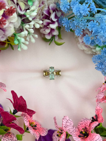 Roshni Victorian Ring (Adjustable)