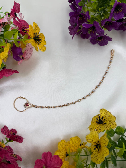 Saniya Moissanite Nose Ring