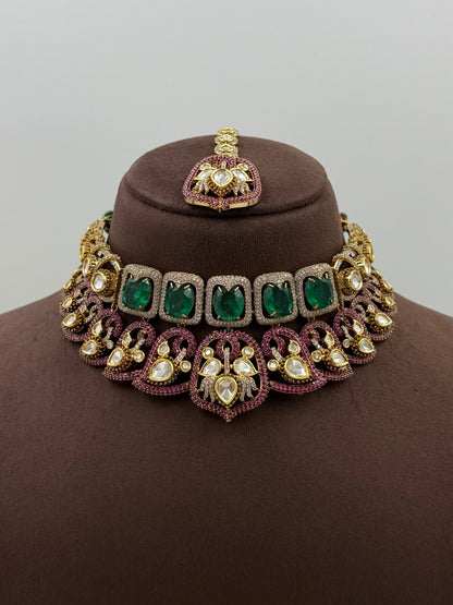 Sejal Victorian Choker Set