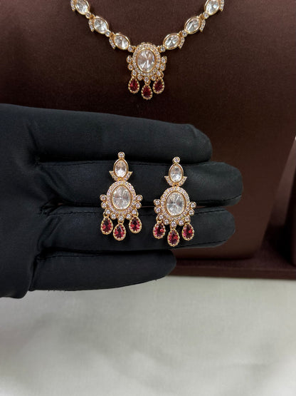 Rutika Moissanite Delicate Necklace