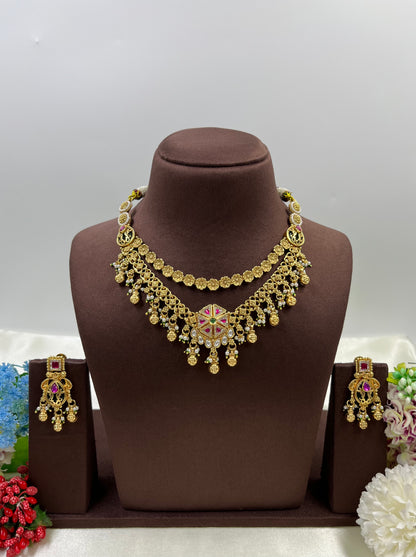 Priyanka Heritage Chorski Necklace