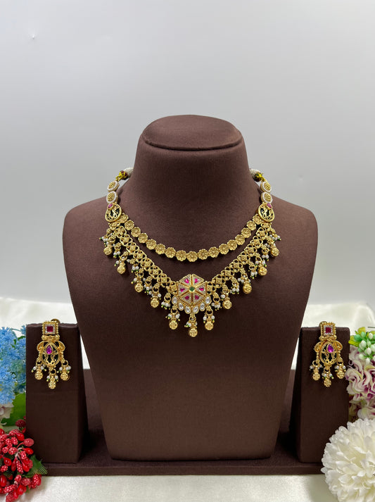 Priyanka Heritage Chorski Necklace