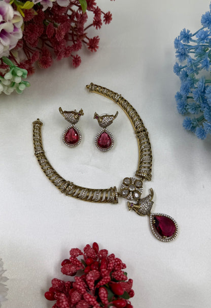 Malini Victorian Traditional Necklace