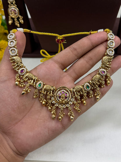 Sanchita Heritage Delicate Necklace