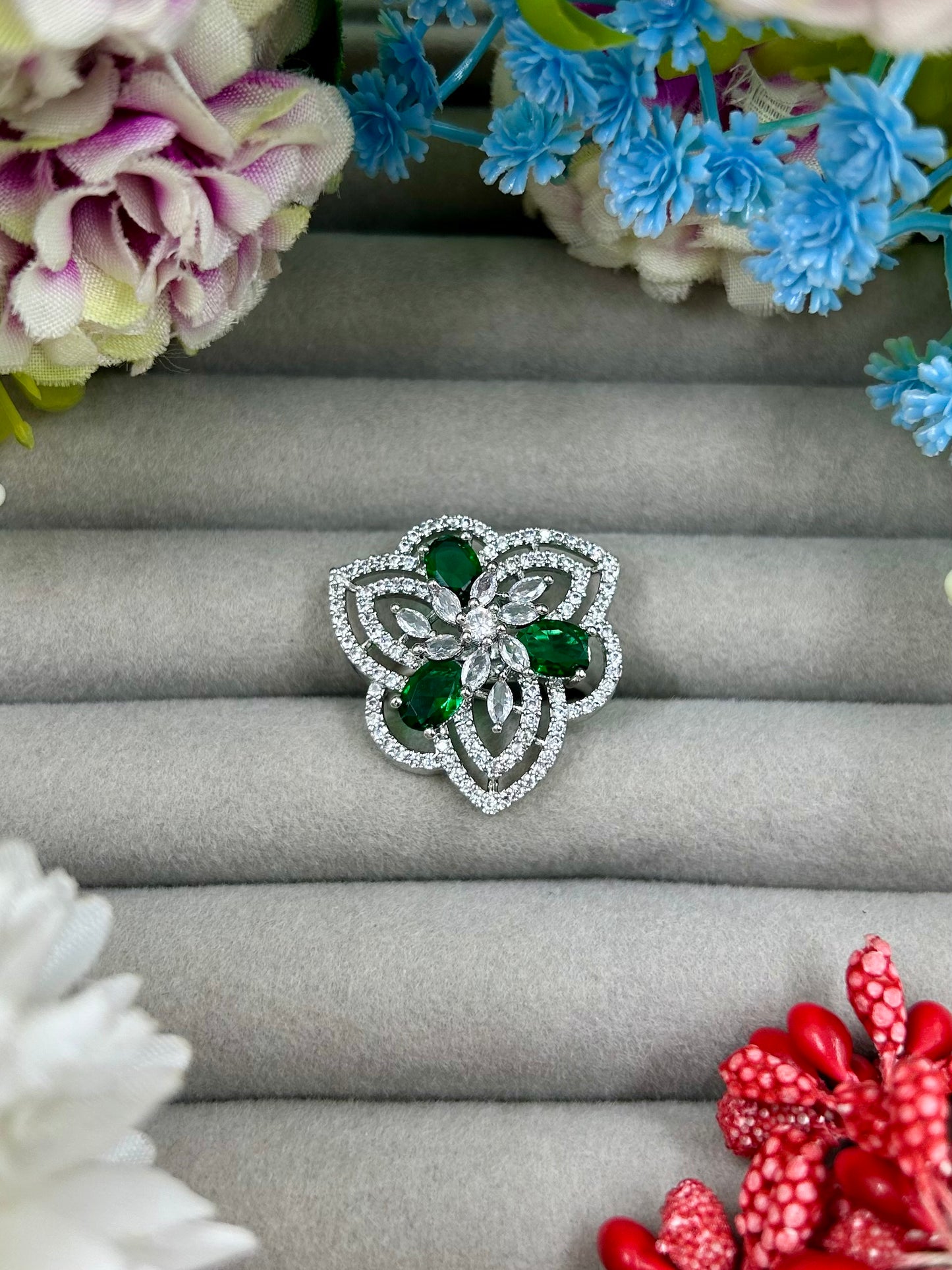 Aliza American Diamond Ring