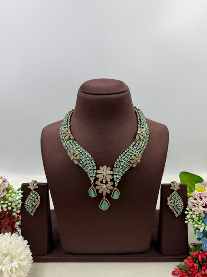 Anita Victorian American Diamond Necklace