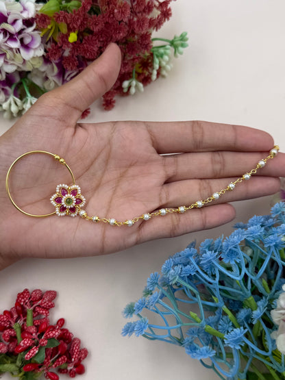 Kanishka Traditional Indian Nose Ring