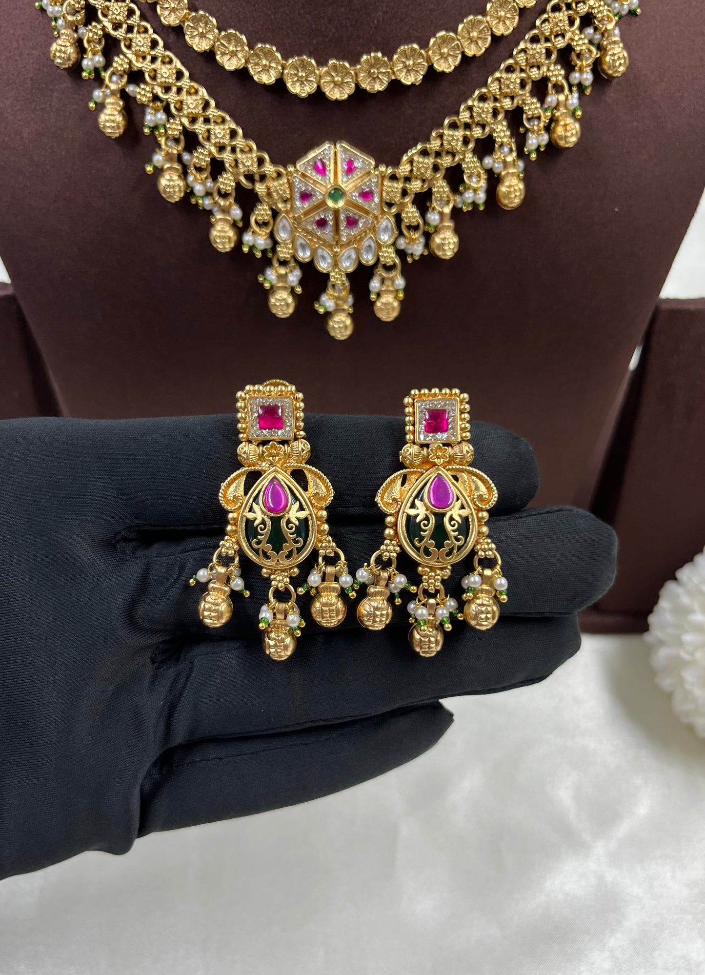 Priyanka Heritage Chorski Necklace