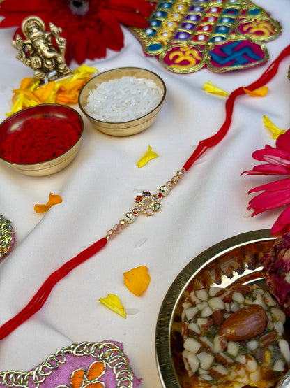 Sparkling Beaded Rakhi