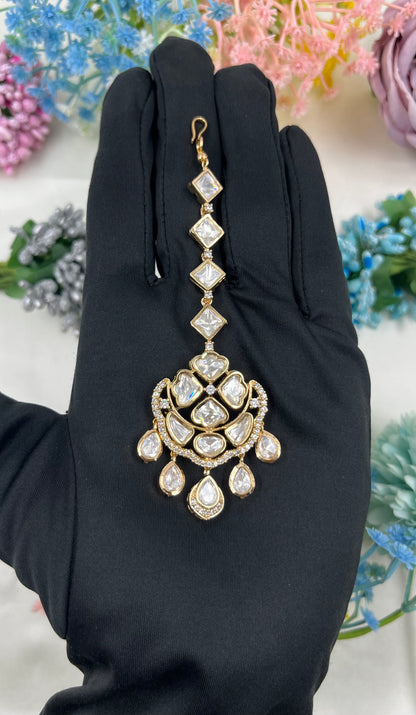 Amaya Moissanite Mang Tika