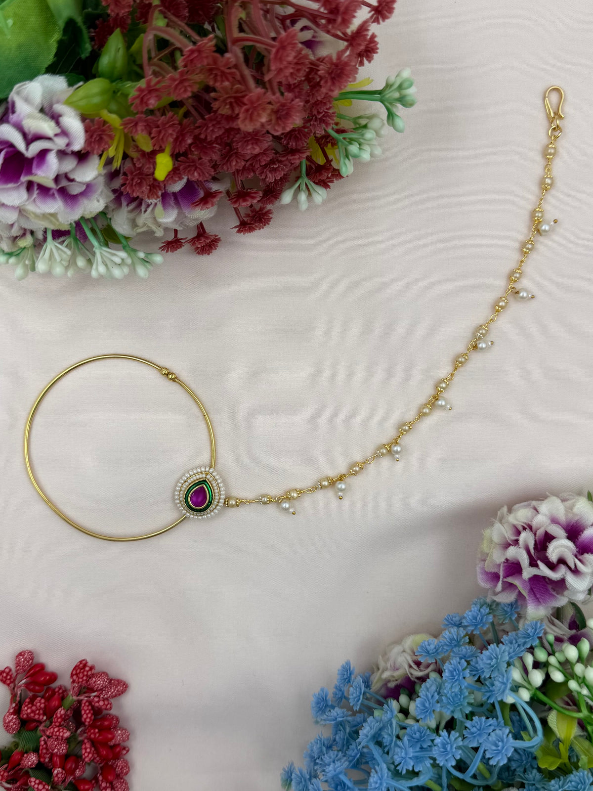 Meher Traditional Indian Nose Ring