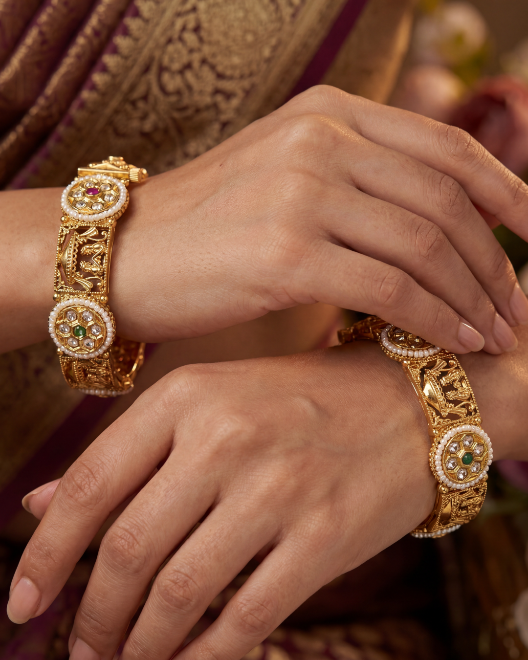 Harshita Heritage Bangles (Openable)