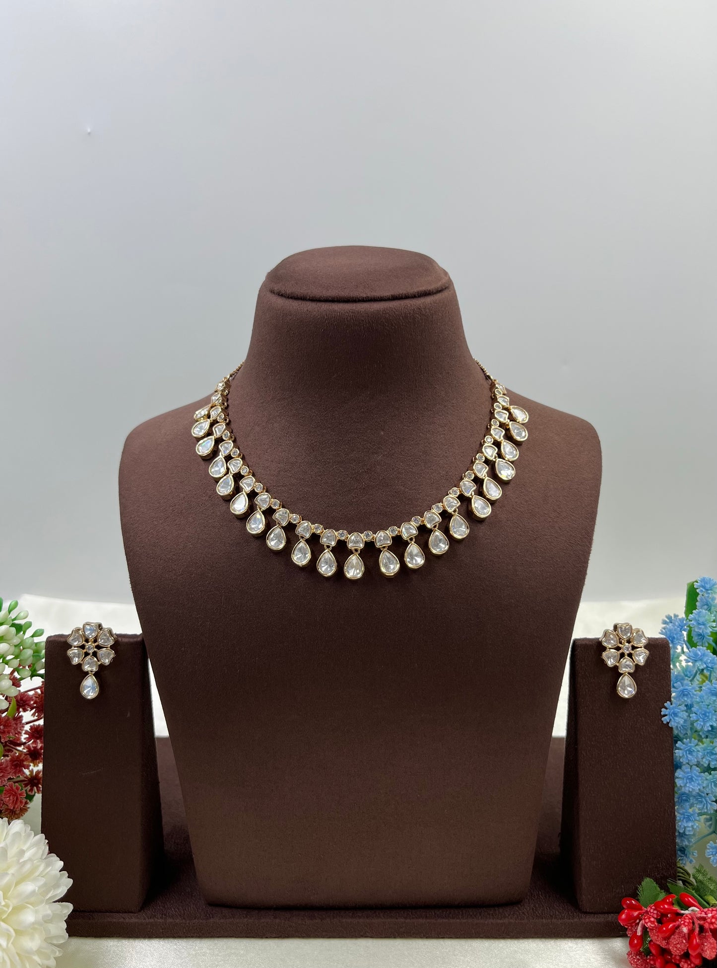 Fiza Moissanite Delicate Necklace